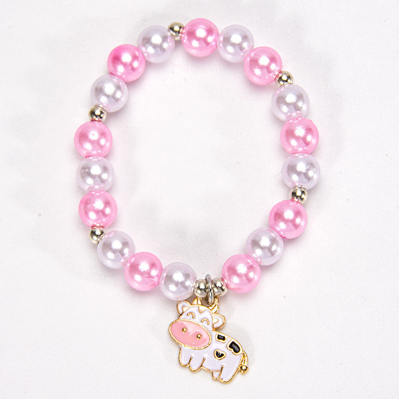 Children's Cartoon Alloy Little Handmade Dolphin Bracelet