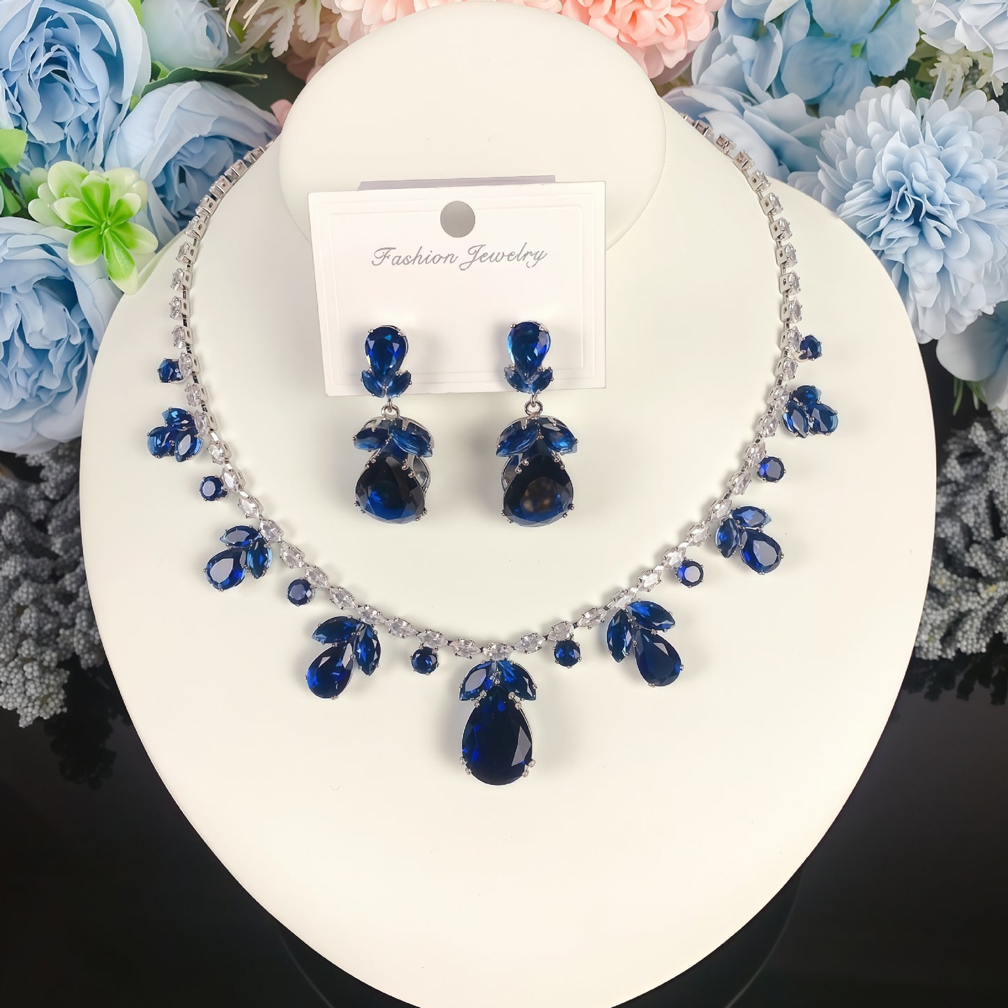 Luxury Light Elegant Zircon Bridal Classic Necklaces