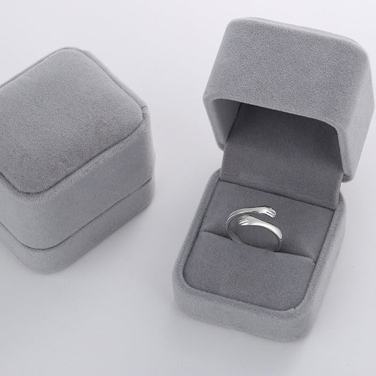Hug Couple Refers To Korean Jane Rings