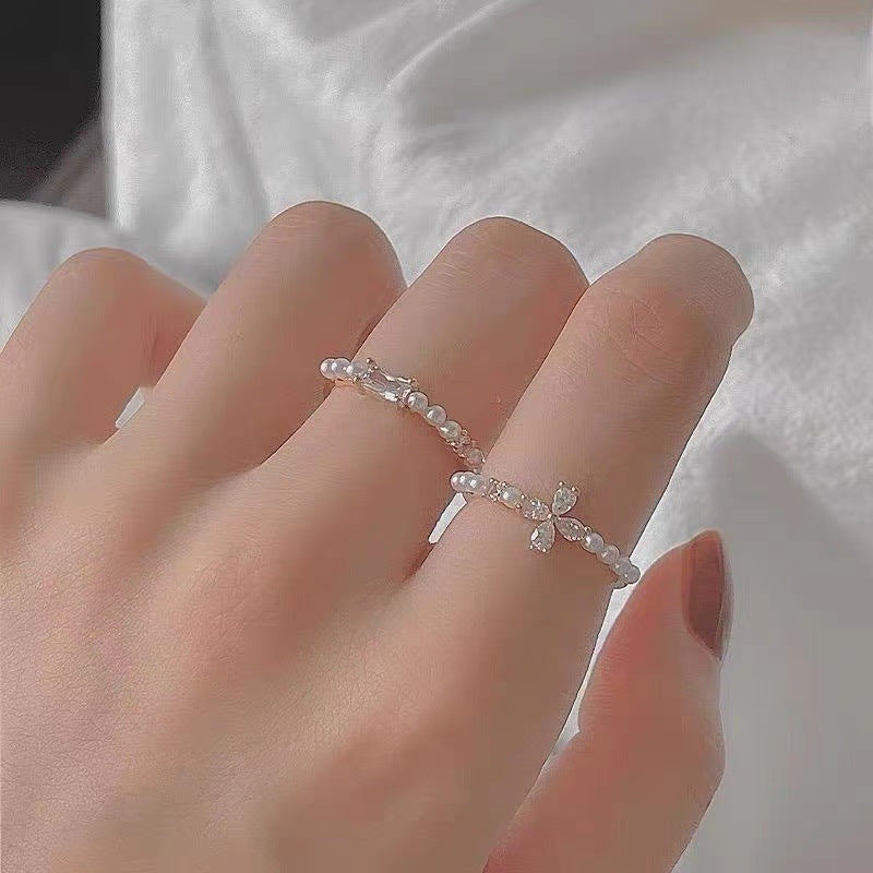Snake Female Design Sense Personalized Opening Index Finger Light Luxury Rings