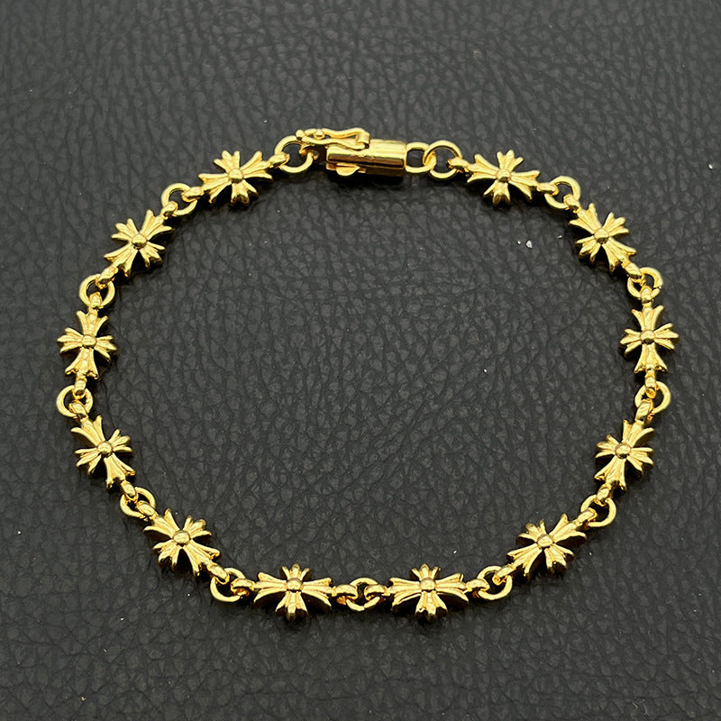 Women's & Men's Fashion Crook Vintage Sword Letter Dice Scout Bracelet
