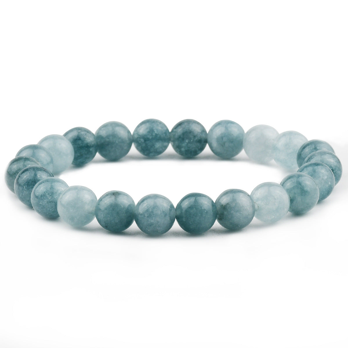 Women's & Men's Summer Colorful Beaded Aquamarine Crystal Niche Bracelets