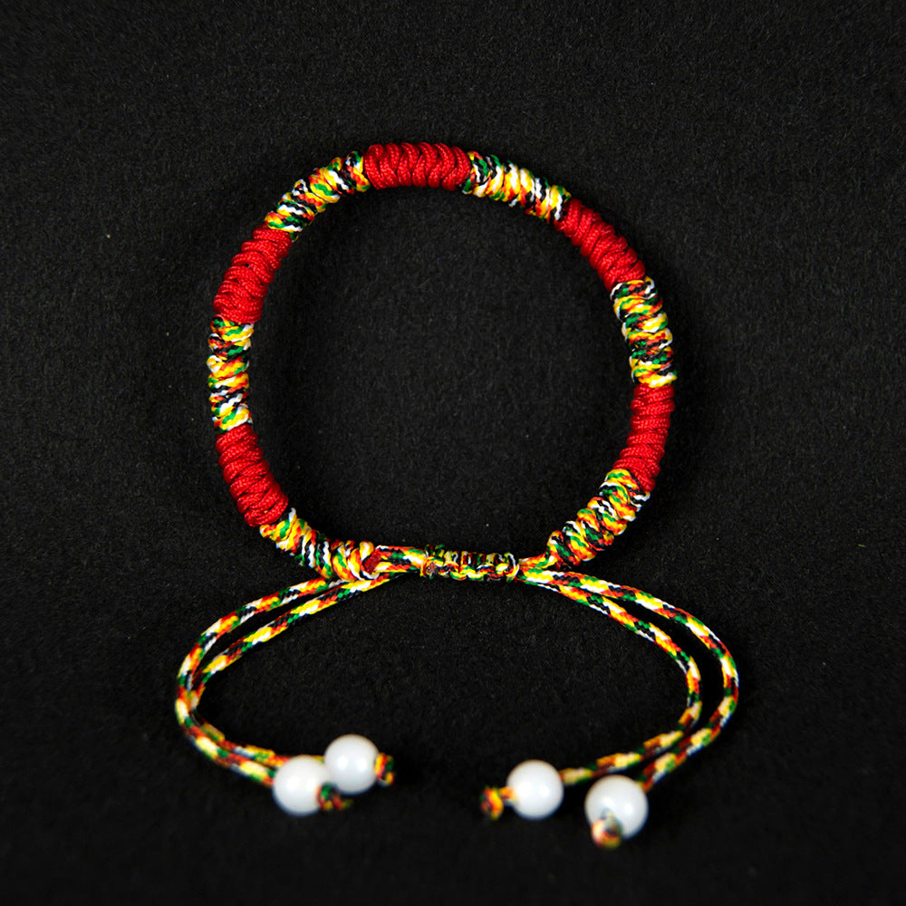 Boat Festival Colorful Rope Red Hand-woven Bracelets