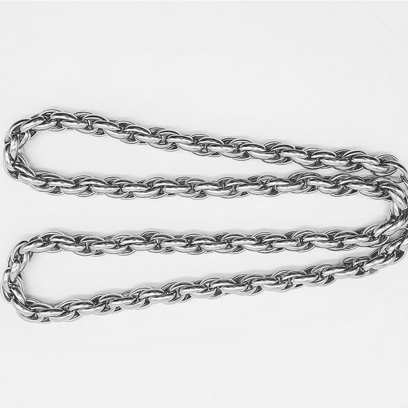 Men's American Chopin Chain European Cuban Fashion Simple Hip Hop Twist Bracelets