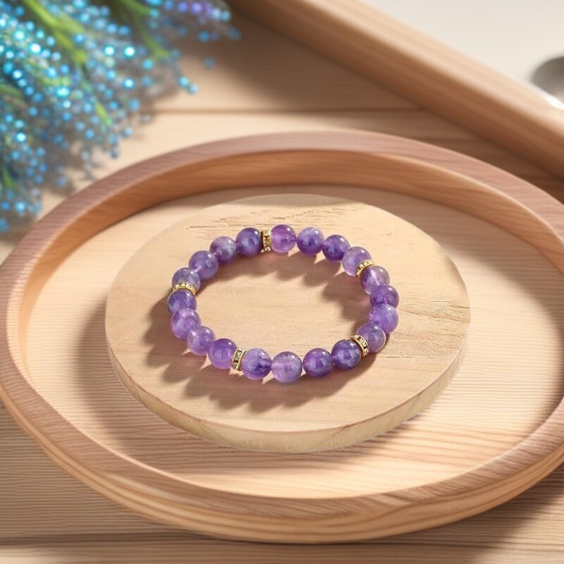 Natural Amethyst Light Luxury Girlfriend Gifts High-grade Bracelets
