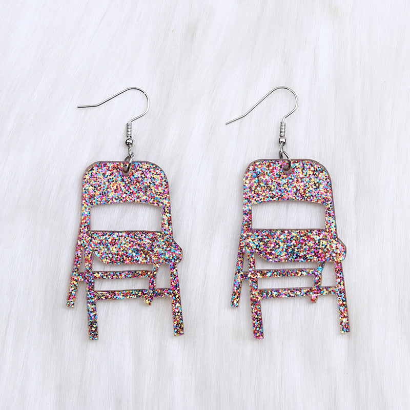 Large Chair Acrylic Ear High Profile Fashion Rings