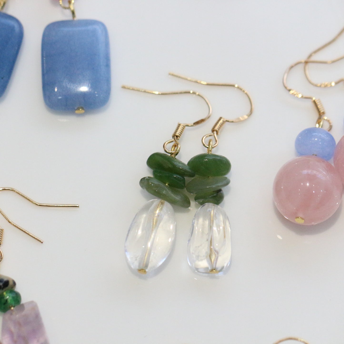 Crystal Simplicity Contrast Color Dopamine Matching Ear Hook