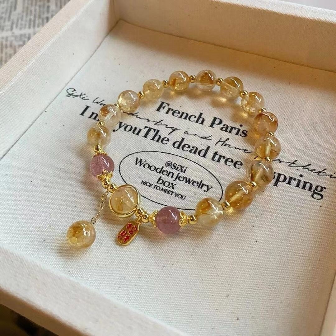 Bringing Good Luck Wealth White For Bracelet