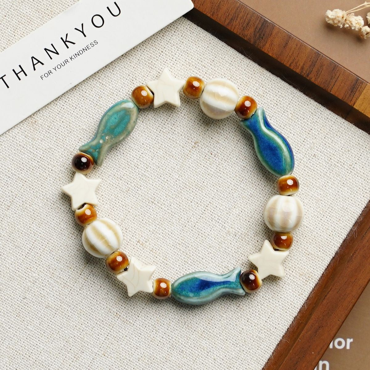 Ceramic Design High-grade Female Sweet Travel Simple Fresh Bracelet