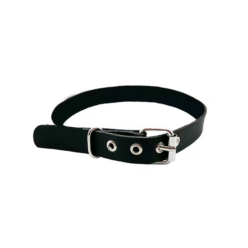 Style Buckle Female Sweet Cool Hot Personalized Hip Hop Simple Collar