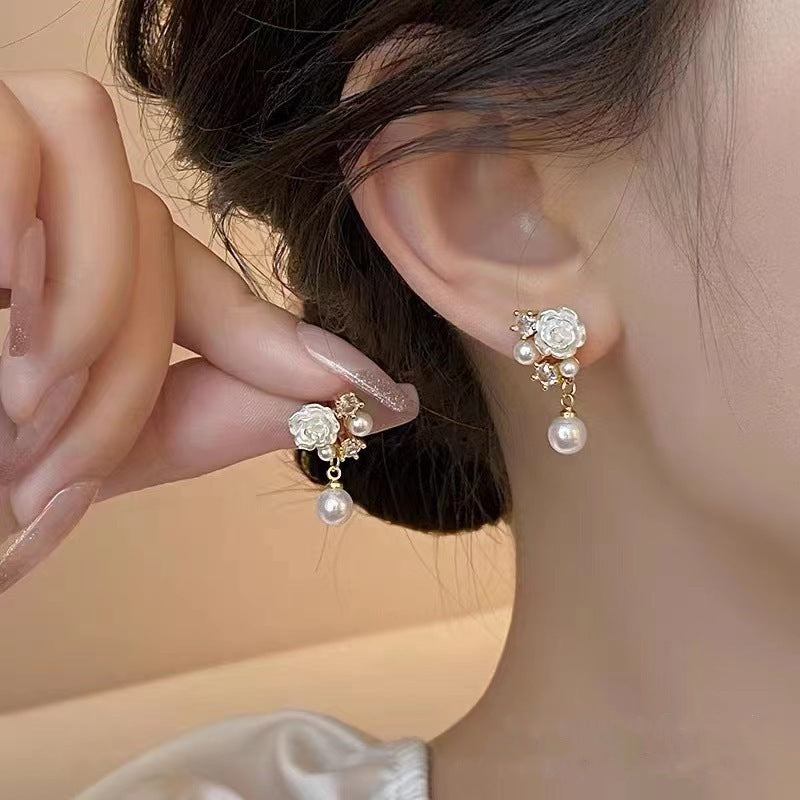 Zircon Ear Clip Small Eardrops Fashion Earrings