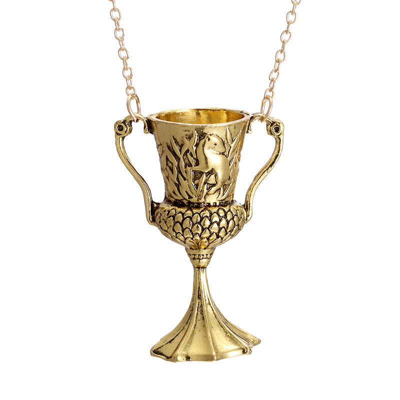 Men's Potter Vintage Holy Grail Films Television Necklaces