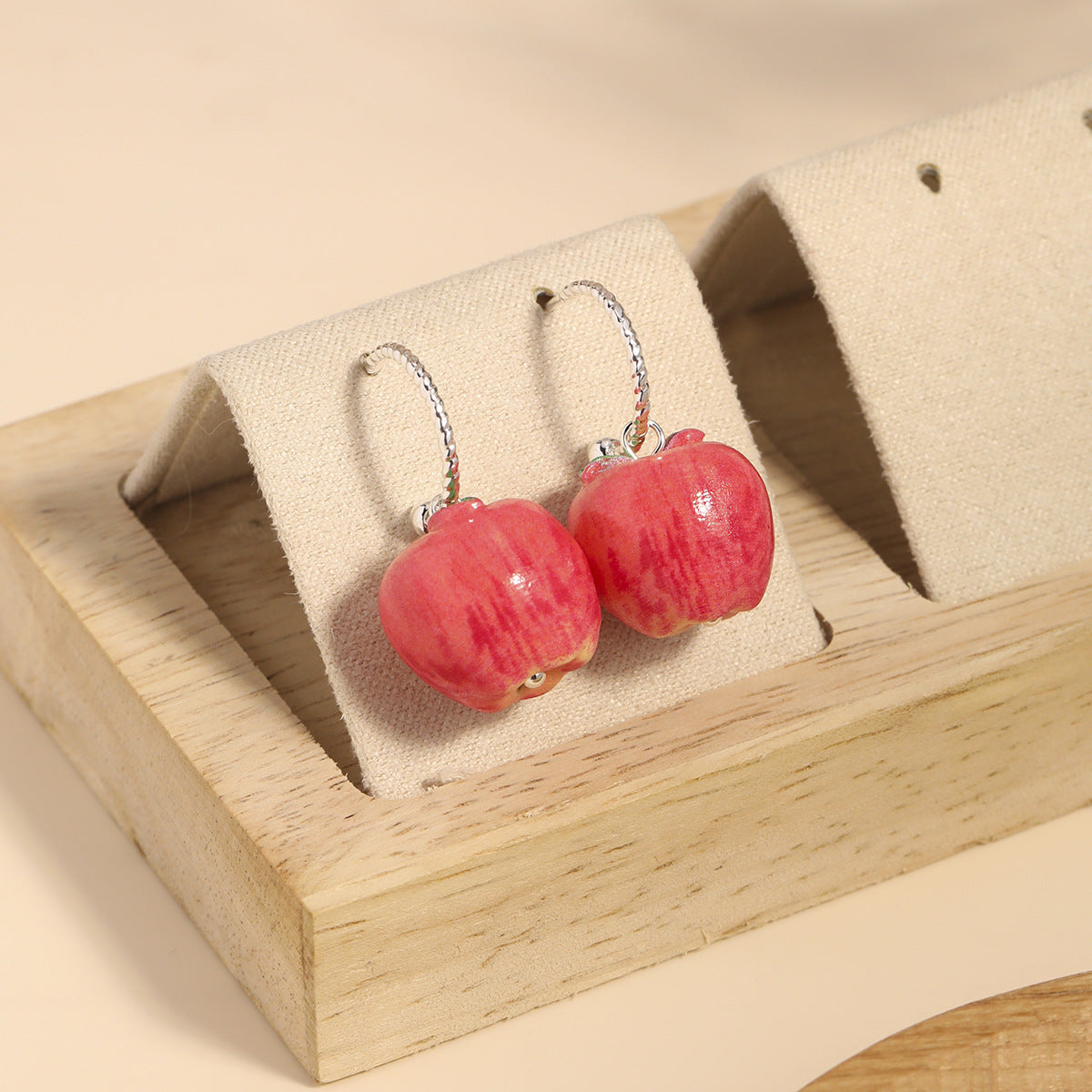 Needle Fashion Fruit Apple Cute Sweet Korean Rings