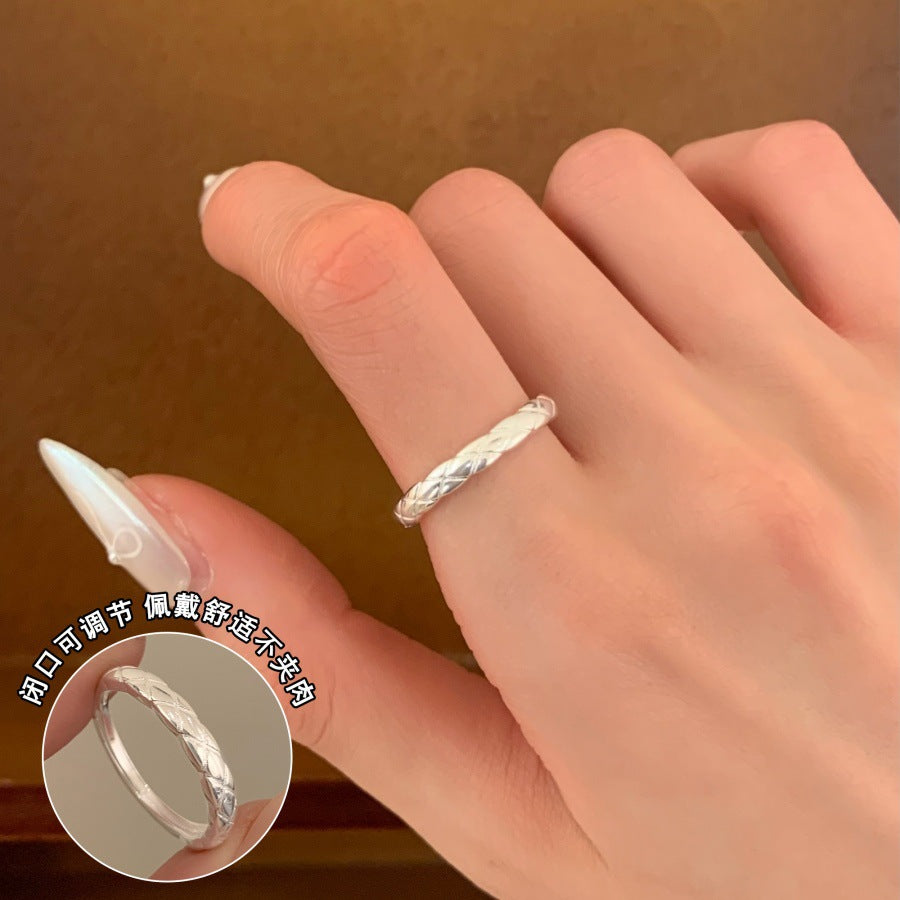 Niche Style Design High Sense Versatile Opening Rings