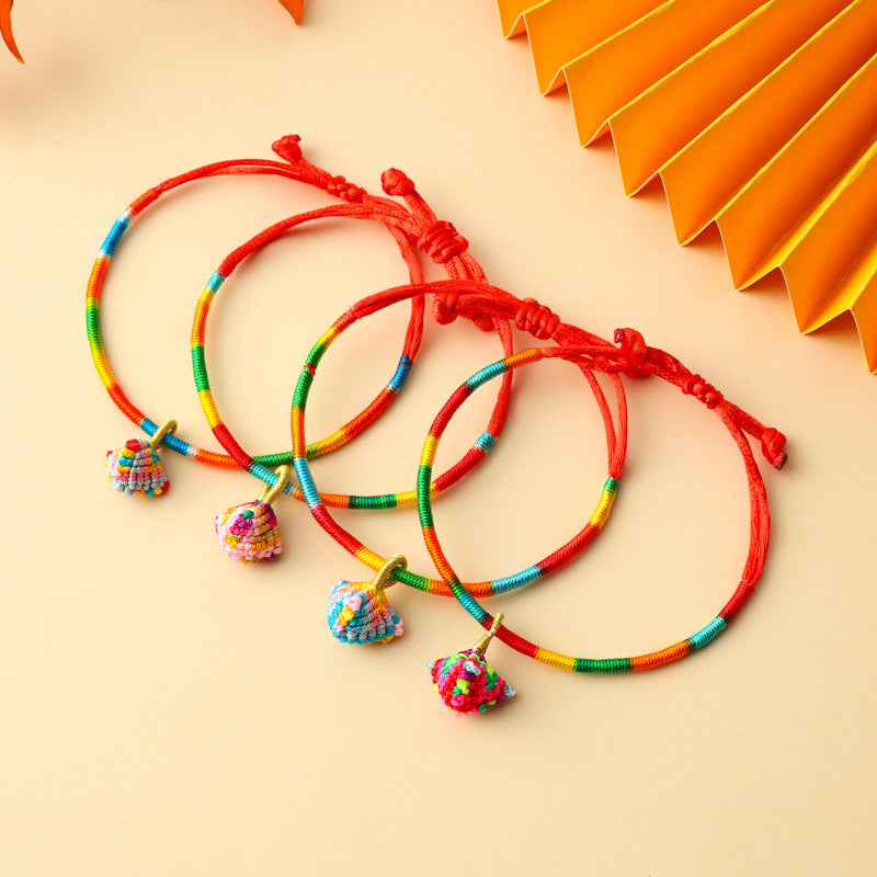 Children's Hundred Dragon Boat Festival Colorful Braided Rope Batches Of Goods Bracelets