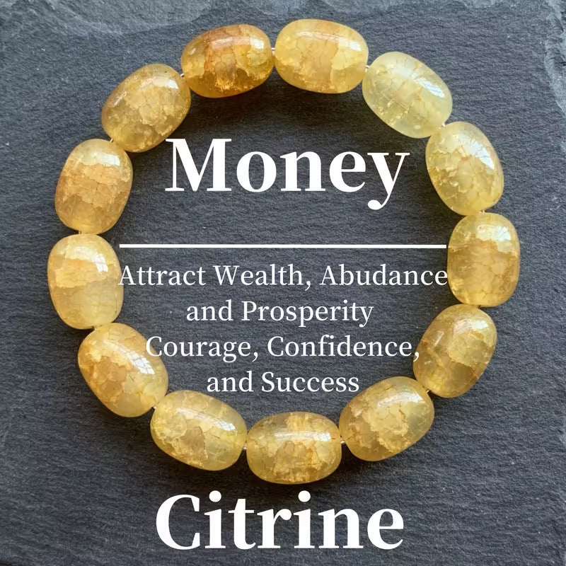 Xi Tigereye Watermelon Crystal Glazed Gift Bracelet