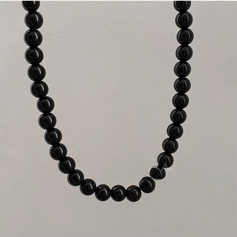 Black Beaded Female Niche Retro High-grade Necklaces