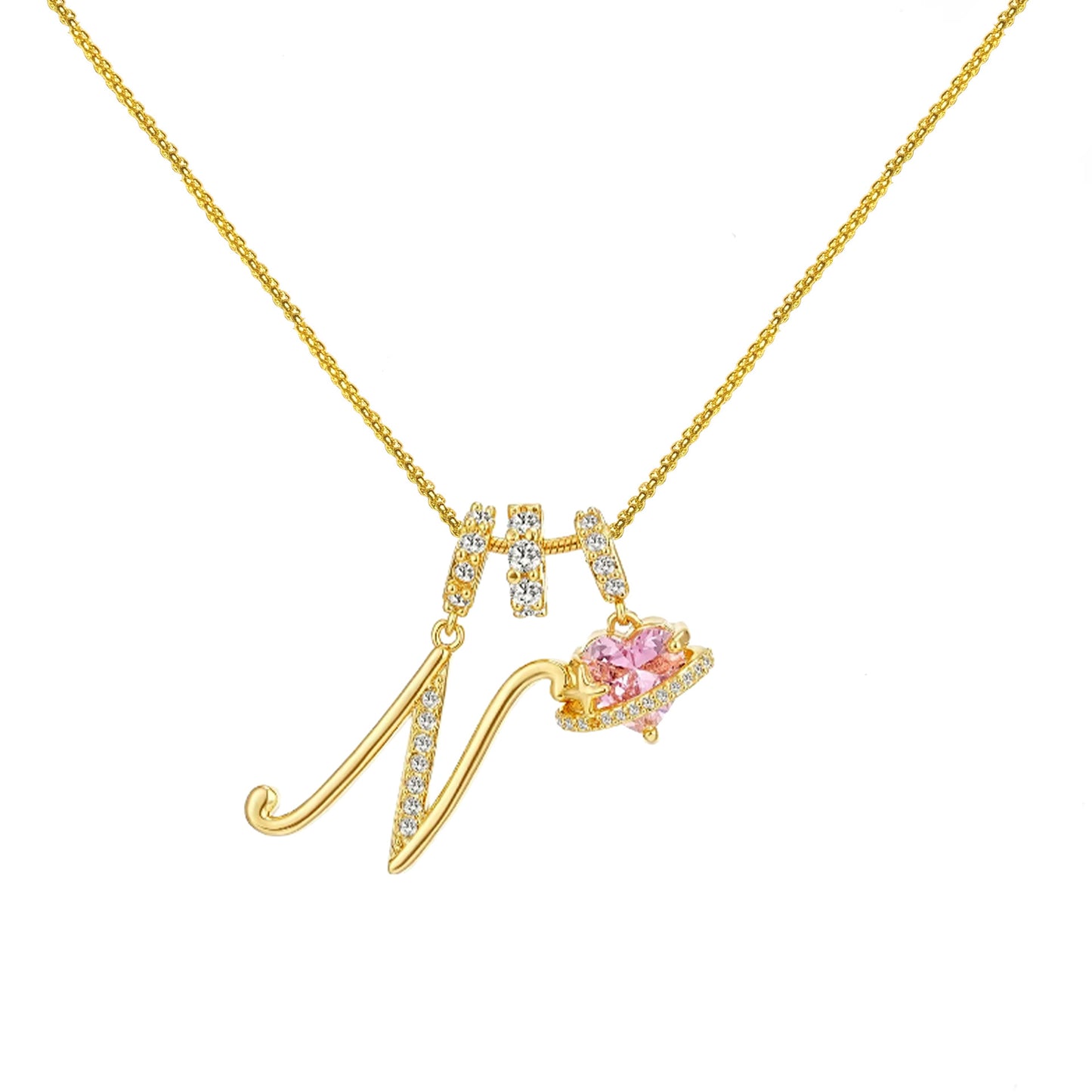Dopamine English Letter Light Luxury Minority Necklaces