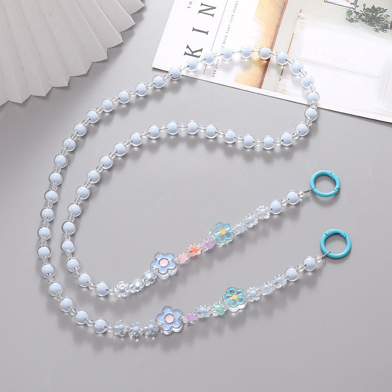 Phone Case Lanyard Handmade Beaded Bag Hanging Ornaments