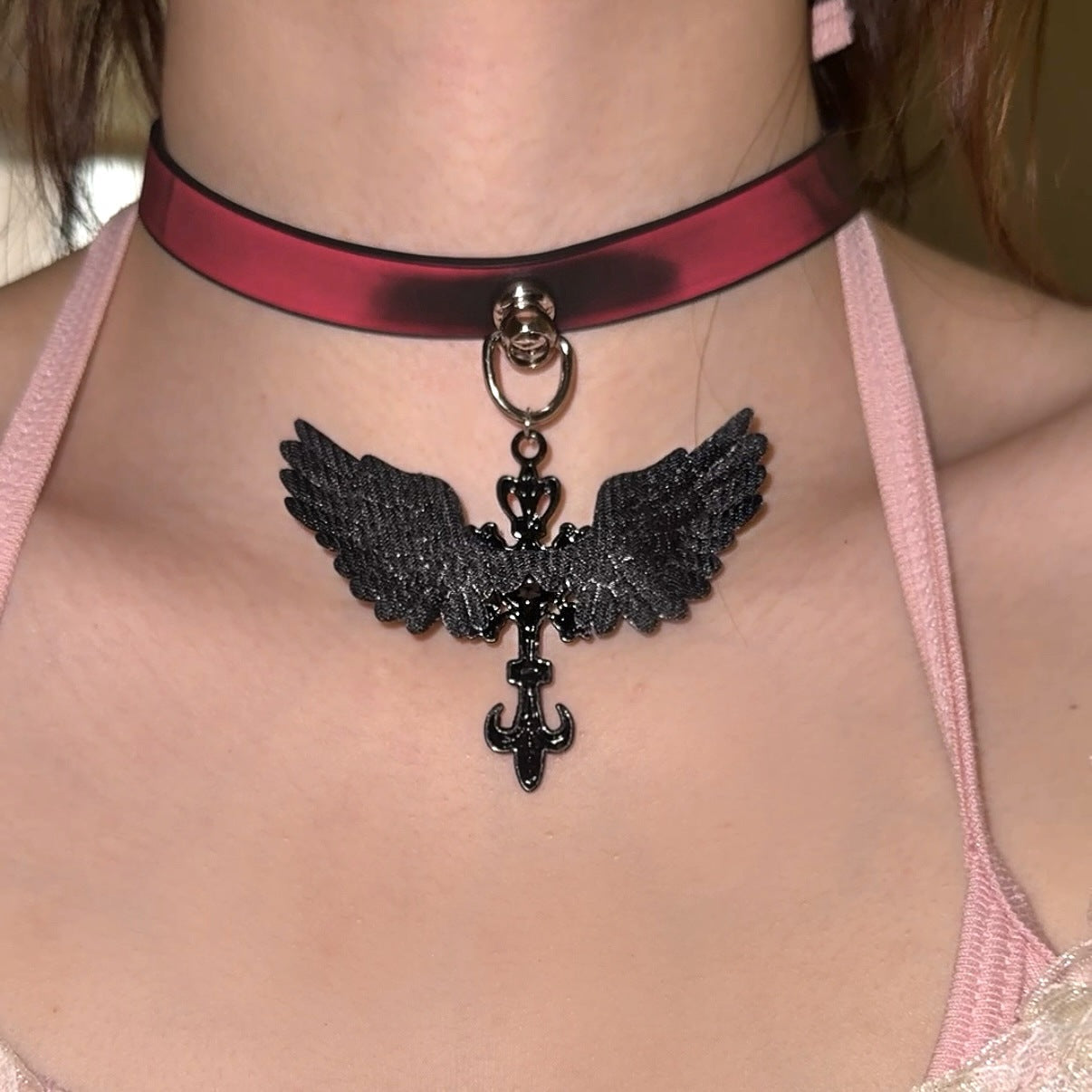 Women's Warm Color Changing Leather Hot Senior Clavicle Collar