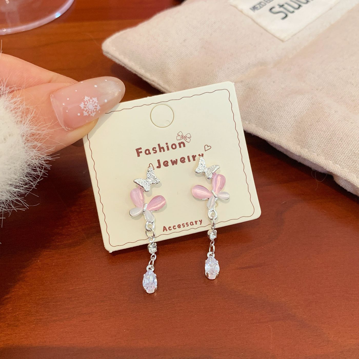 Women's Needle Light Luxury Minority High Sense Korean Style Temperament Rings