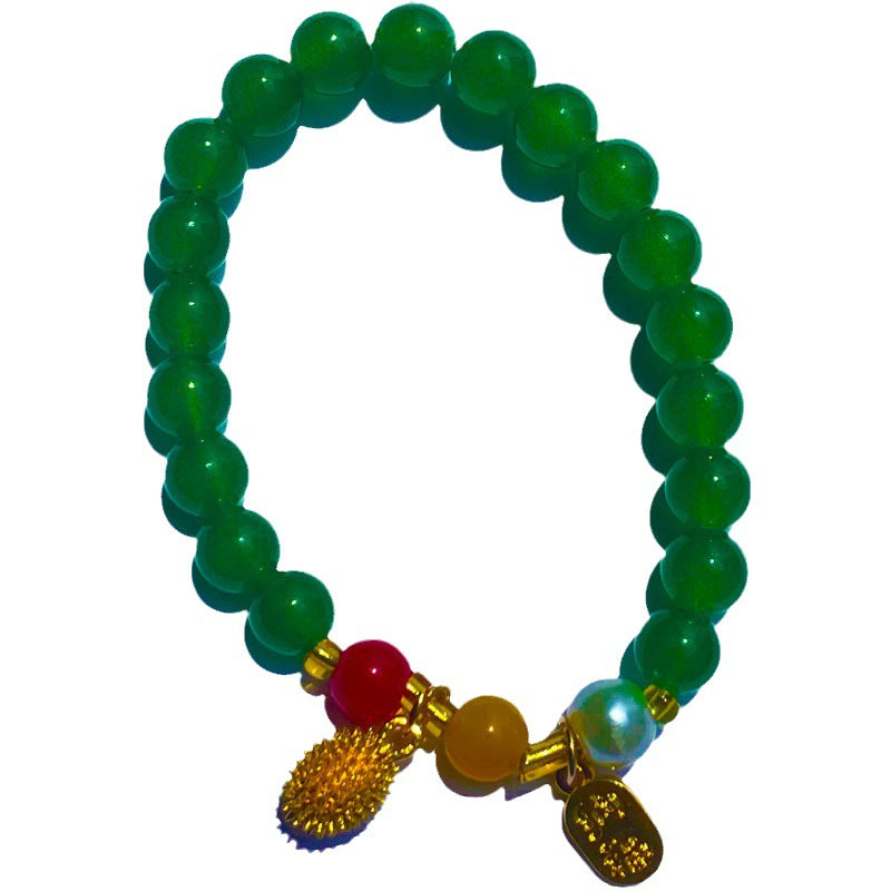 Oval Bead Live Streaming Drainage Gift Bracelets
