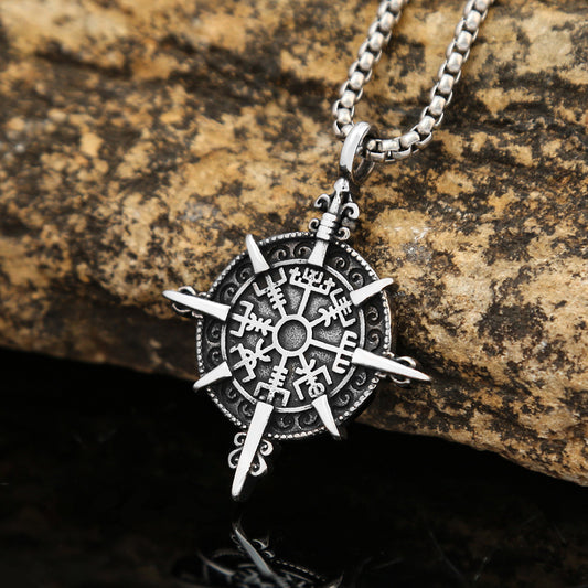 Boys Trendy Niche High-grade Titanium Male Female Personality Retro Easy Necklaces