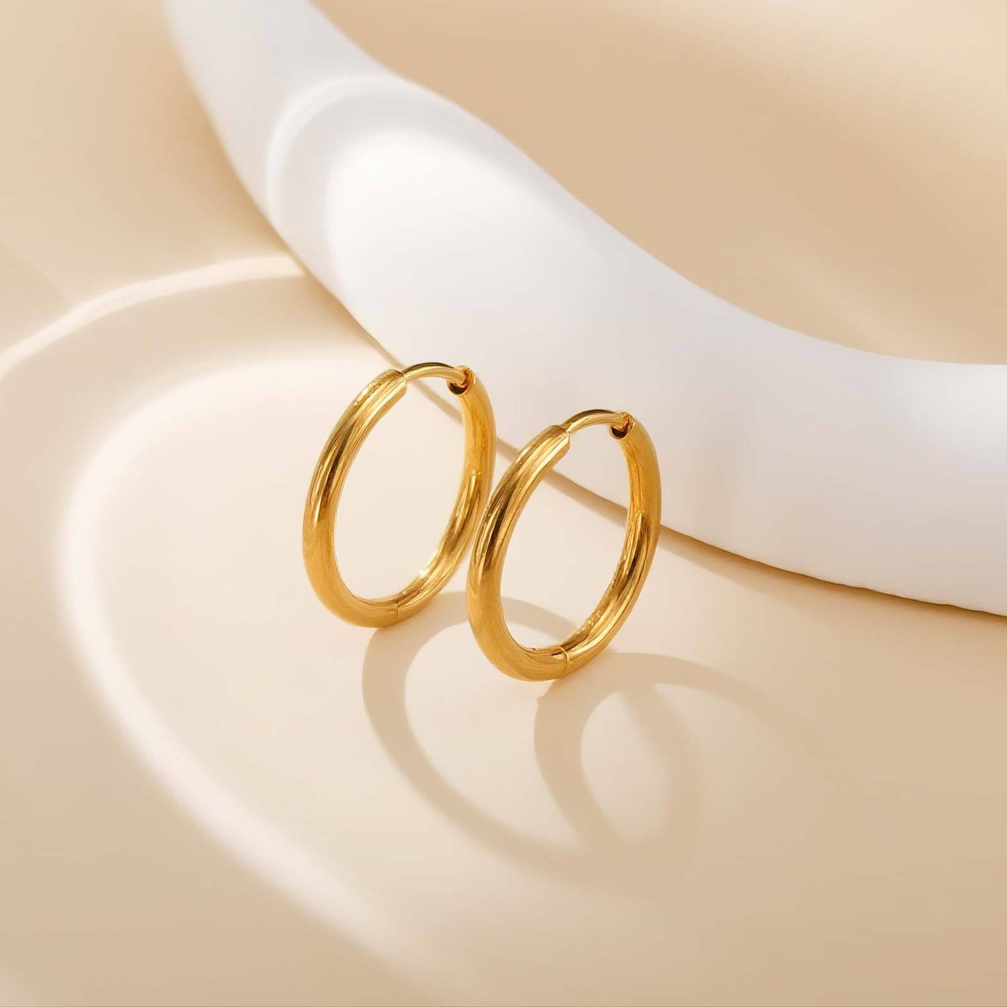 Women's Stainless Steel Simple Fashion Titanium Gold Rings