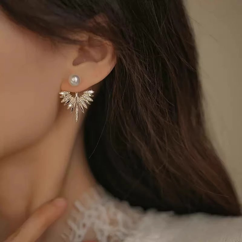 Pearl Elegant Cold Style Personalized High-grade Earrings