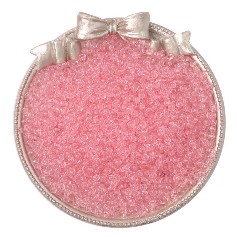 High Quality Transparent Paint Glass Beads Beaded Jewelry Accessories