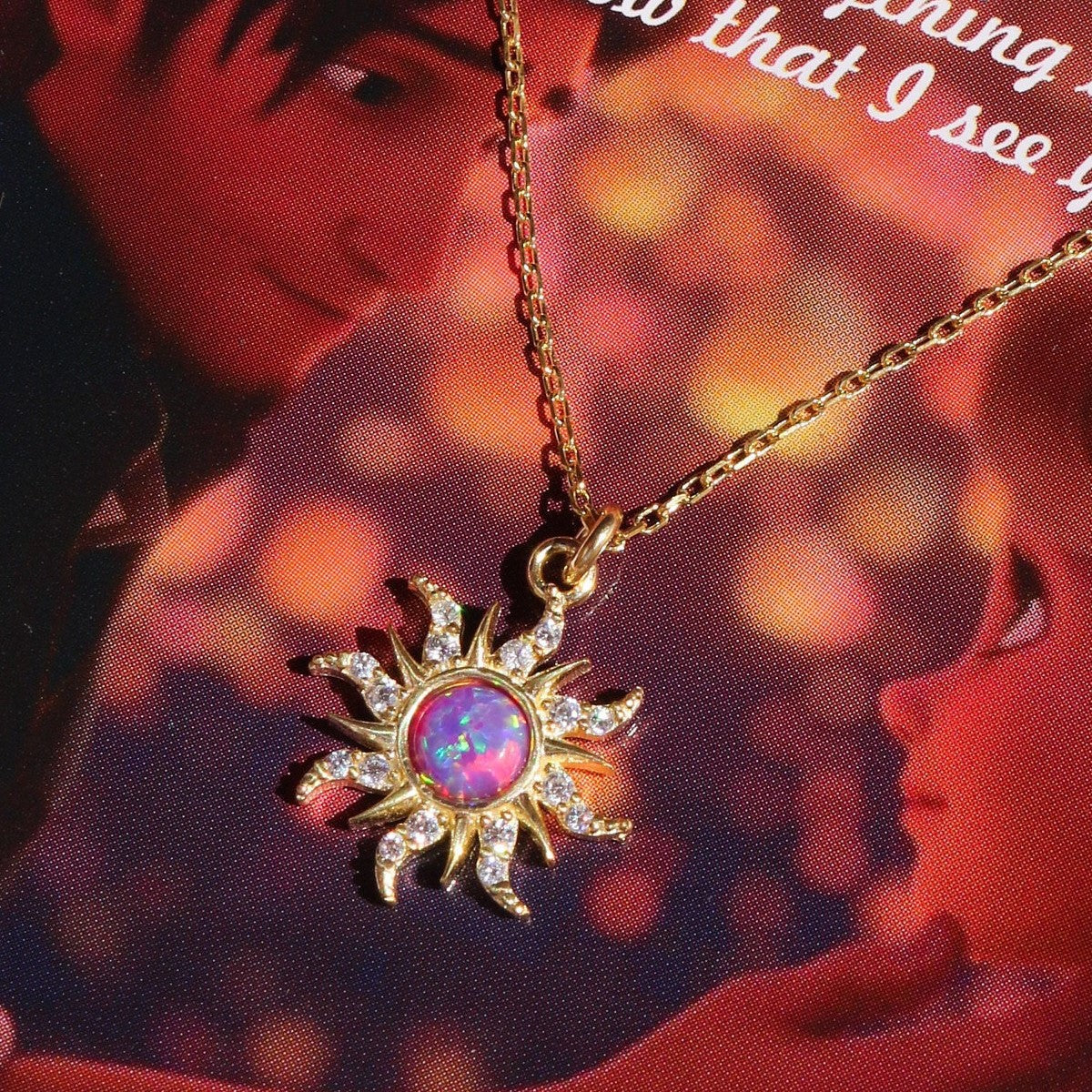 Unique Real Female Micro Inlaid Zircon Necklaces