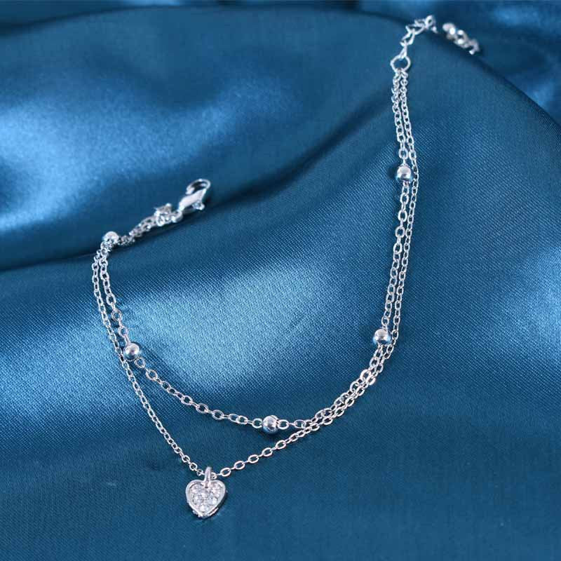 Women's Fashion Popular Cute Heart Love Anklets