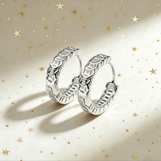 Women's Duo Sterling Sier Coin High-grade Light Earrings