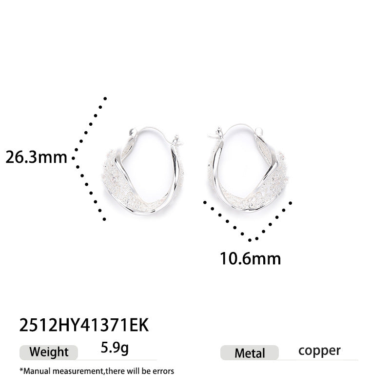 Women's Ear Zircon Embellished Simple High-grade Summer Temperament Earrings