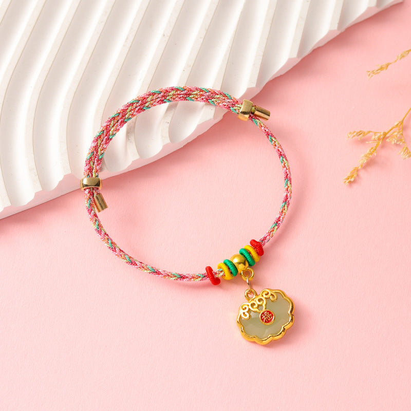 Children's Hundred Dragon Boat Festival Colorful Braided Rope Batches Of Goods Bracelets