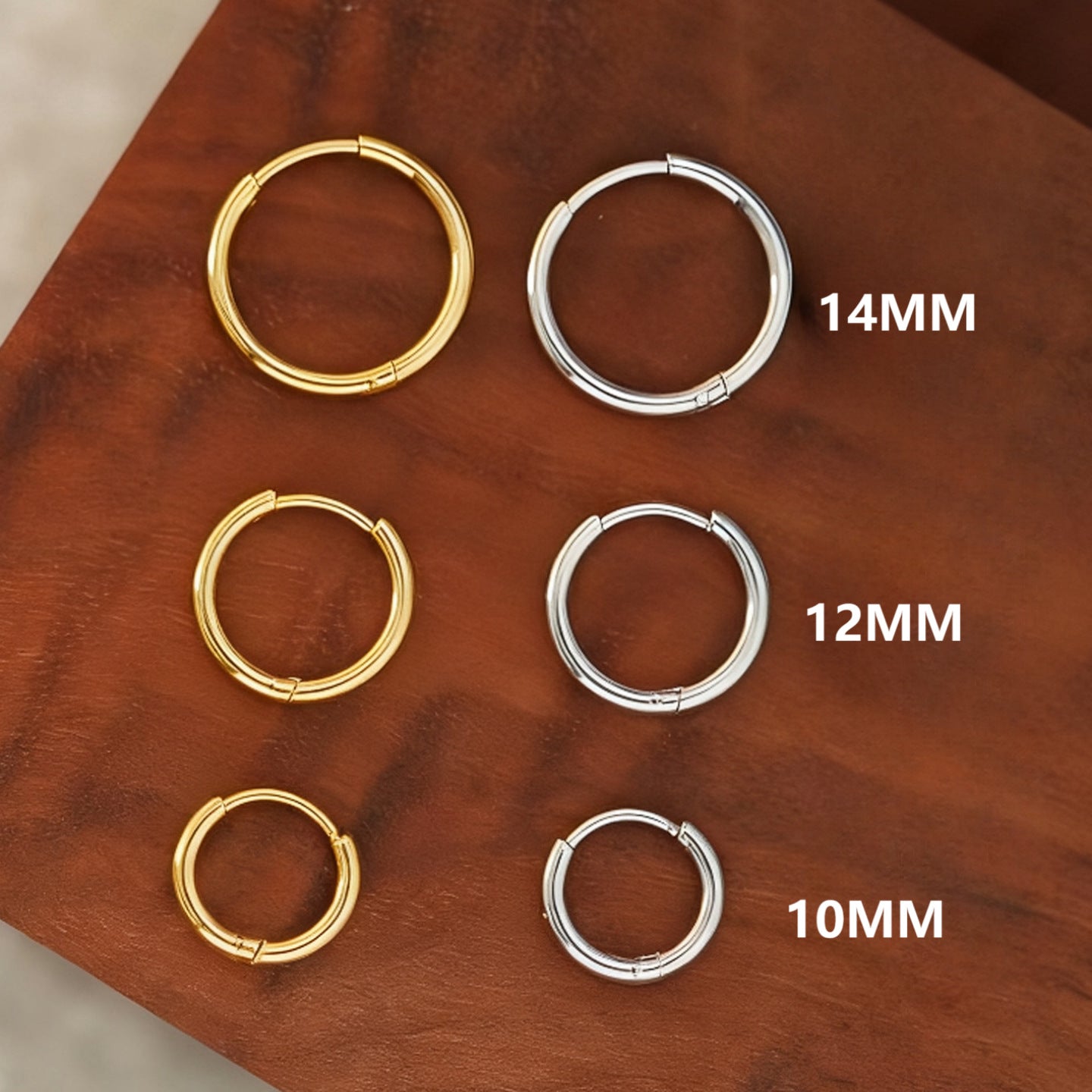 Sier Ear Pin Premium Simple Sterling Clips No Need To Earrings