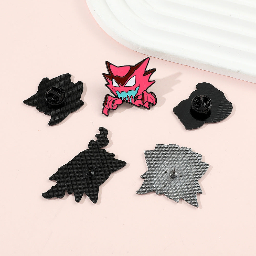 Cartoons Animation Brooch Poke Ball Badge Brooches