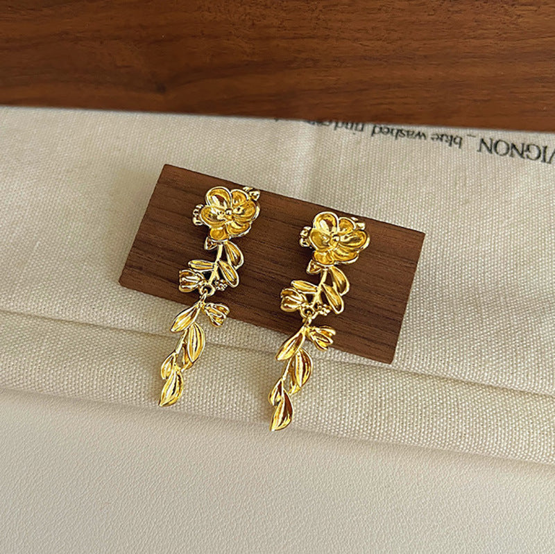 Women's Chinese Style Light Luxury High-grade Niche Earrings