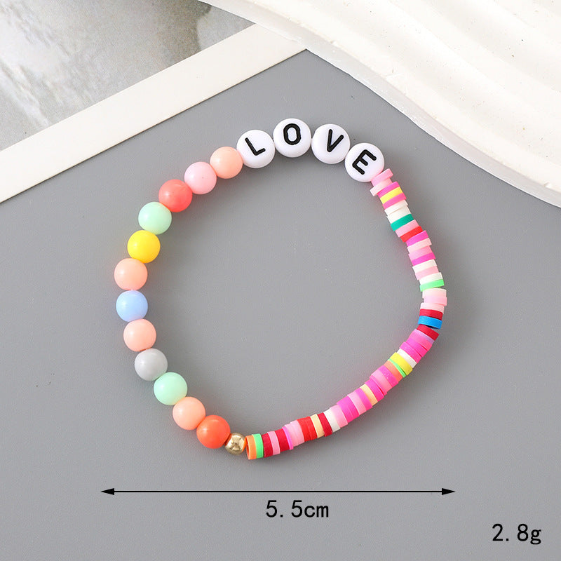 Graceful Crystal Super Moonstone Couple Girlfriends Bracelet