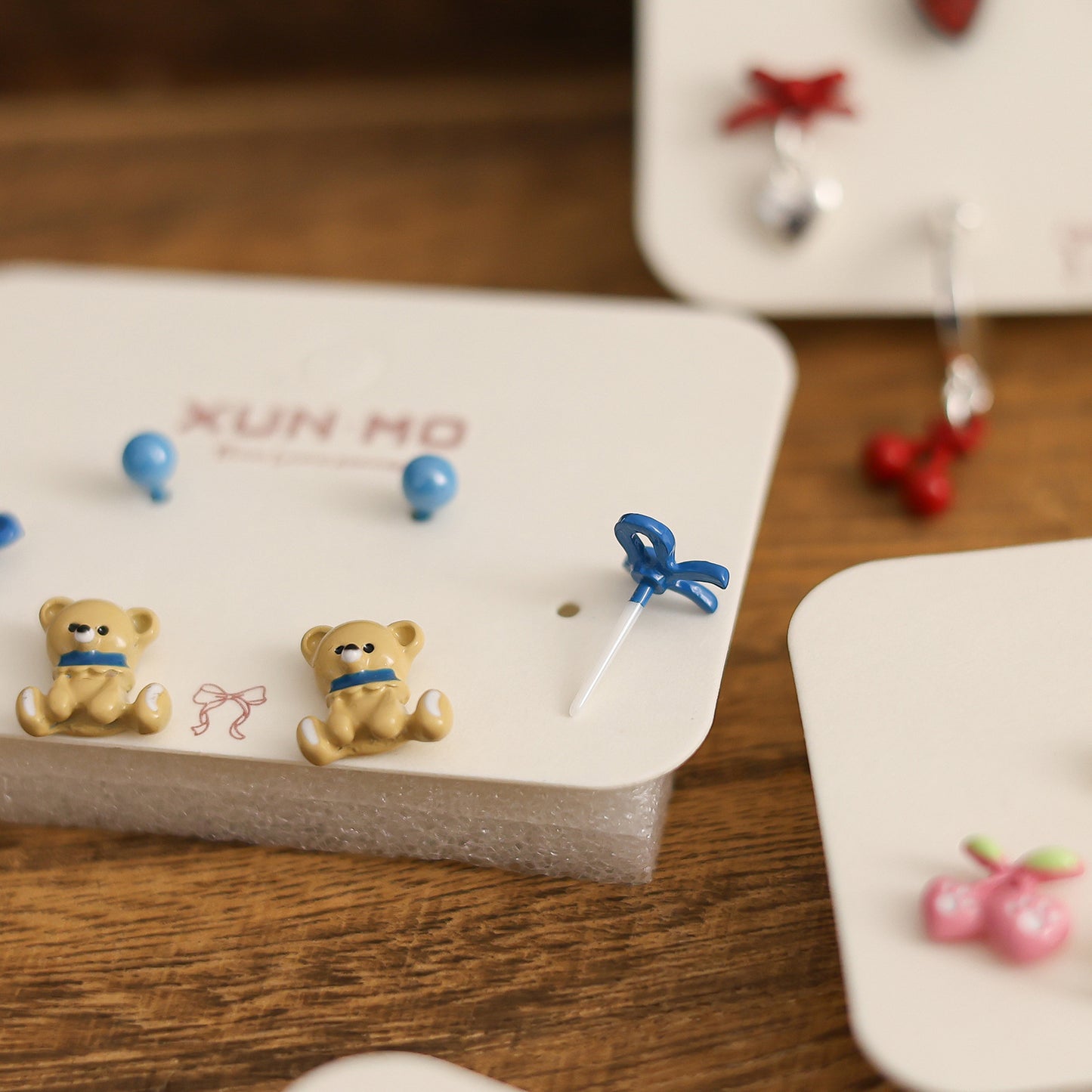 Women's Biological Porcelain Light Luxury High-grade Sleeping No Need To Take Stud Earrings