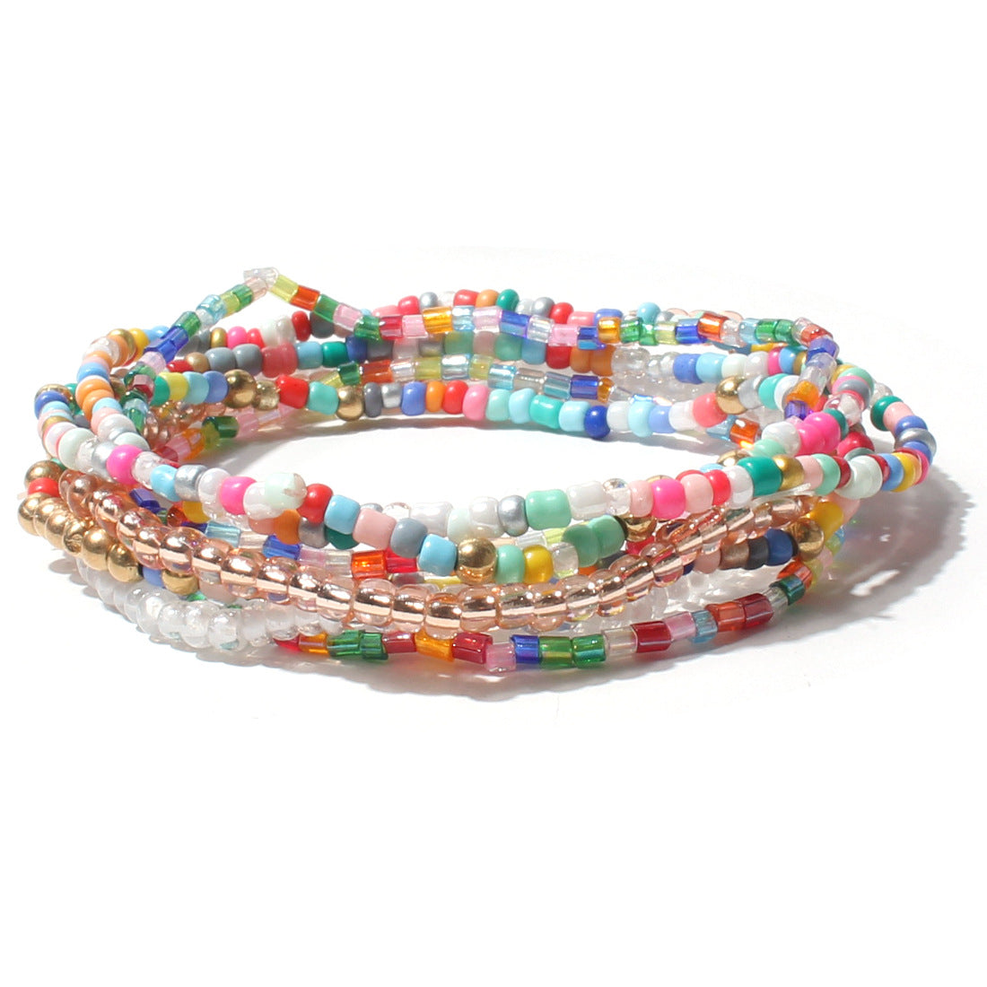 Bohemian Beaded Fashion Bead Mixed Color Bracelets