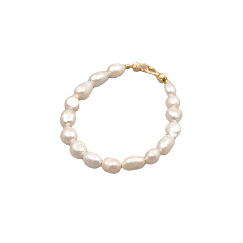 Freshwater Pearl Atmospheric Baroque Beads Flaw Bracelets