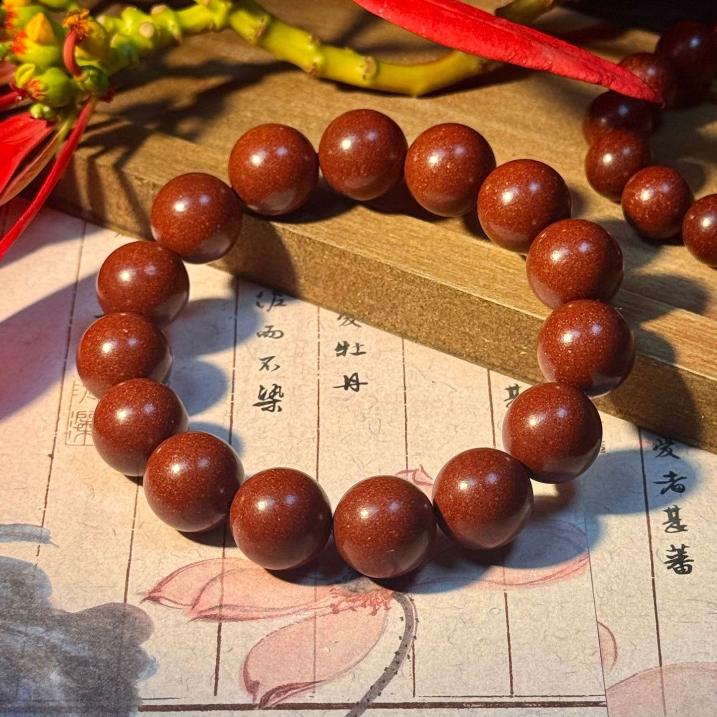 Women's & Men's Natural Combination Aromatic Beads Buddha Ancient Craft Crafts Loose Round Bracelet