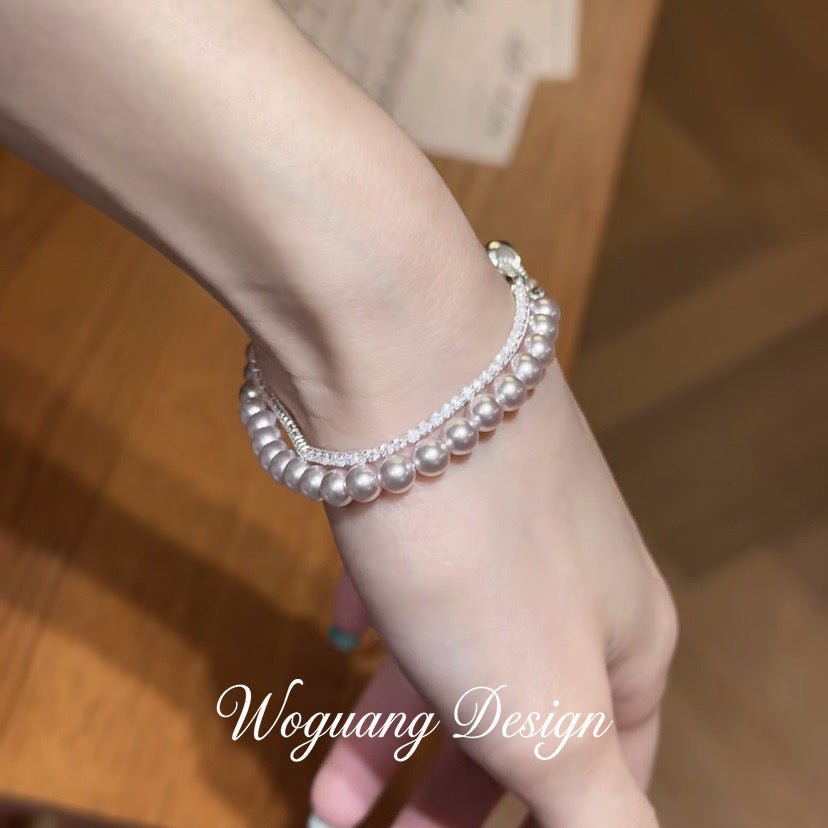 Zircon Fashionable Minimalist Wristband With Touch Of Affordable Bracelet