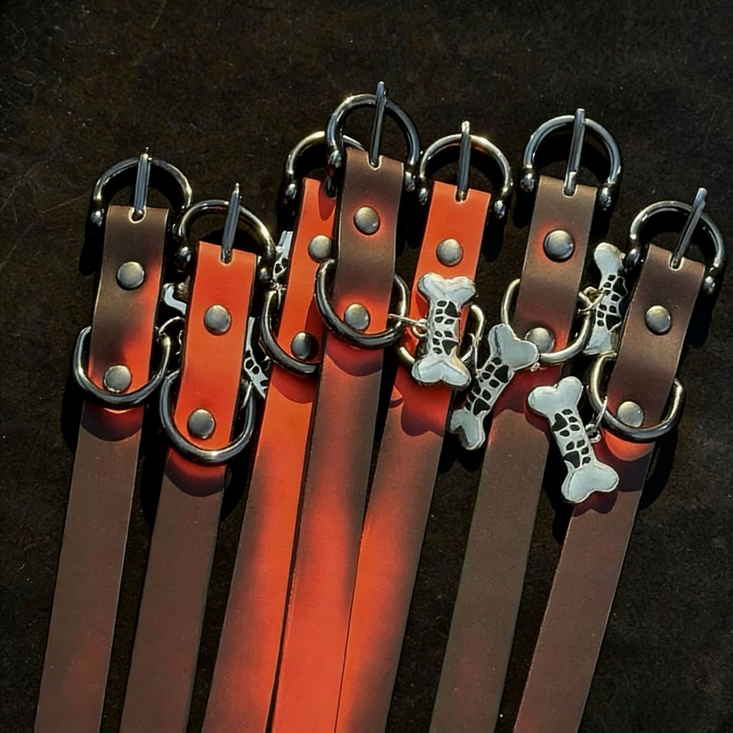 Warm Change Red Buckle Sweet Cool Hot Style Dog Bone Collar