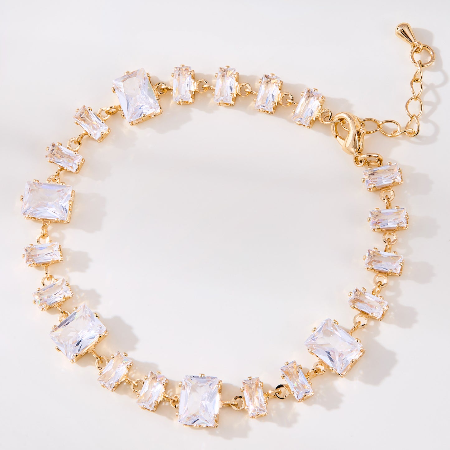 Women's Dopamine Color Crystal Candy For Light Luxury Simplicity Niche Bracelets