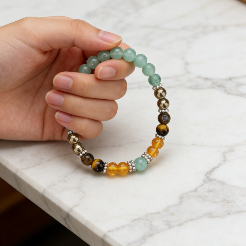 Beautiful Xi Green Tigereye High-grade Price Bracelets