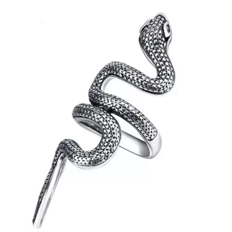 Women's & Men's Vintage Animal Spirit Snake Punk Exaggerated Personality Winding Rings