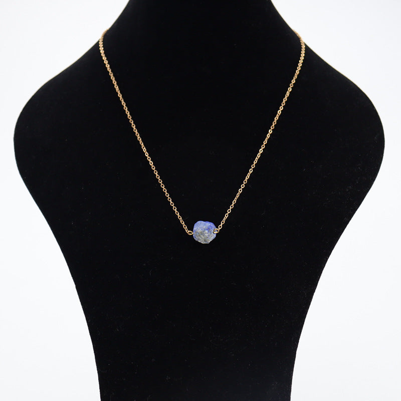 Classic Attractive Natural Stone Crystal Ore Necklaces