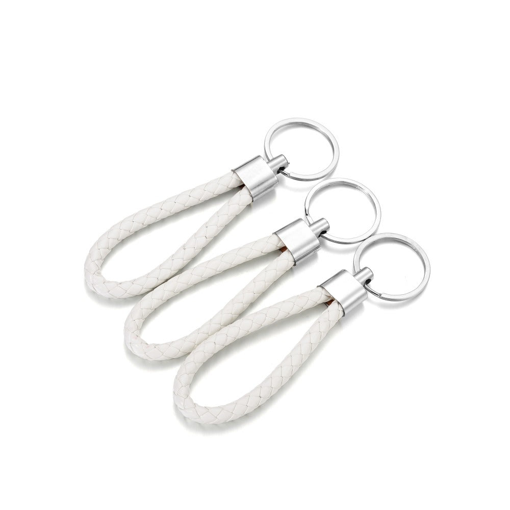 Color Creative Weaving Leather Rope Car Jewelry Accessories